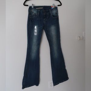 “Totto” Denim Flare Jeans